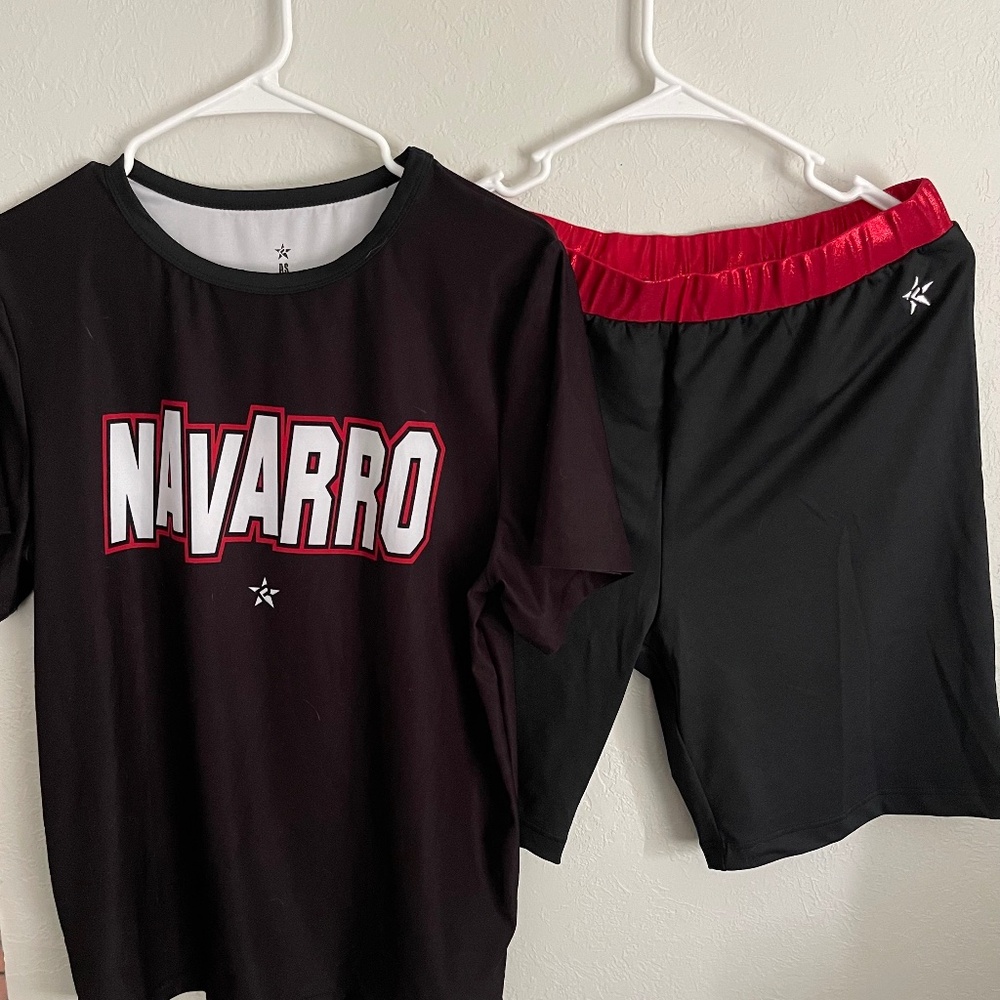 Navarro Cheer practice wear